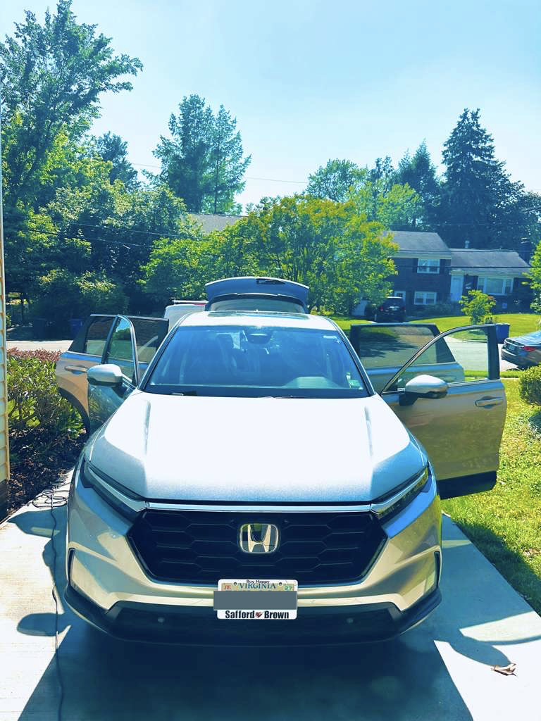 Clean exterior car finish